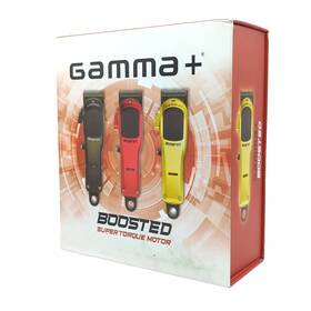 Gamma 810069130897 Boosted Cordless Clipper - Black/gold/red Nice Used Condition