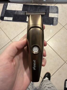 Gamma Gp1hb Protege Cordless Trimmer - Gunmetal Dual Voltage Adjustable