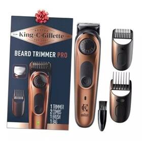 Gillette 047400691933 King C. Pro Beard Trimmer 40 Length Settings Cordless Accessories 91