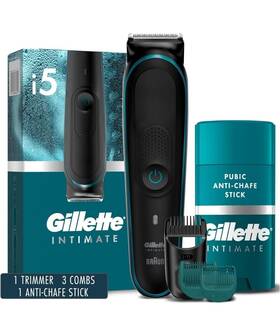 Gillette Skinfirst-i5 Intimate Men S Pubic Hair Trimmer Waterproof Anti Chafe