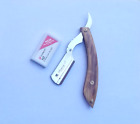 Gsrw-10 Gs Barber Straight Cut Throat Salon Shaving Razor Shavette Rose