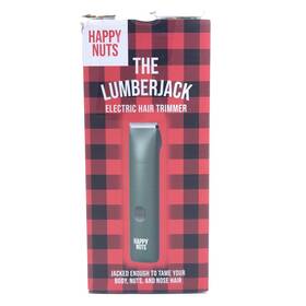 Happy Nuts 850043891314 The Lumberjack Electric Groin And Body Hair Trimmer For Men No Charger