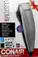 Hc248r Conair 18 Piece Custom Cut Home Haircutting Kit Model New