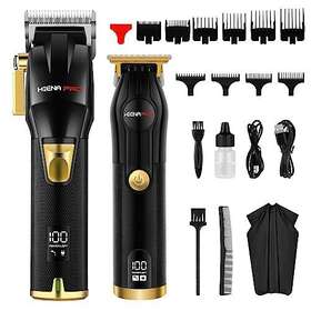 Hiena Pro 718387931335 Hair Clippers For Men T Liners Trimmer Set Professional C