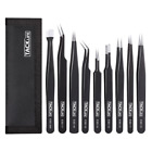 Hit1a Tacklife Esd Precision Tweezers Set Pcs Stainless Steel 689749210484