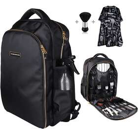 Huims 313033040029 Barber Case Clippers Backpack For Barberlarge Capacitypure Copper Zippe