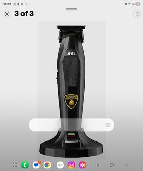 Jrl Professional 2025c Used X Lamborghini Diamante Cordless Clipper And Trimmer Limited Edition