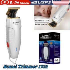 Kemei 1931 Hair Clipper Kit Mens Electric Shaver Trimmer Machine Professional