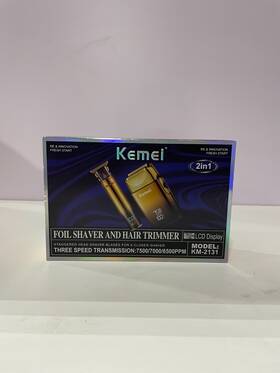 Kemei 955549321311 Km-2131 Foil Shaver And Hair Trimmer