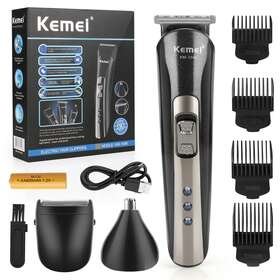 Kemei Hg9100120bk Kemei-1506 Professional Cordless Hair Trimmer Clipper Shaver Cutting Machine Usa