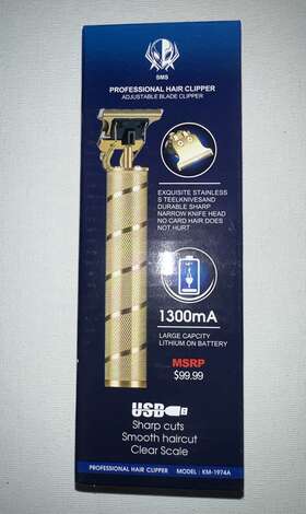 Km-1974a Kemei Cordless Hair Clipper - Buddha