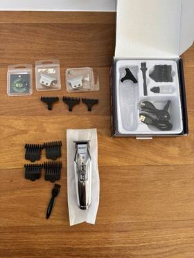 Km-5027w Kemei Km-5027 With Andis Gtx T-outliner Blade
