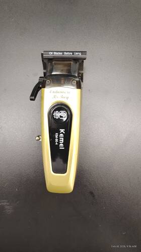 Km-90-4 Kemei Professional Mens Hair Clipper Cord/cordless Cutting Kit