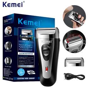 Kemei Km-9038 Mens Usb Electric Shaver Trimmer Razor Rechargeable Hair Beard Shaving Machine