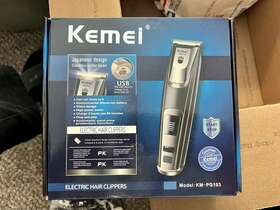 Km-pg103 Kemei Mens Hair Clippers Cordless Trimmer Rechargeable