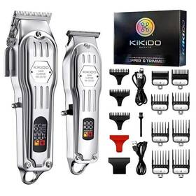 Kikido 2575t-silver 2in1 Adjustable Cordless Hair Cutting Machine Full Metal - Scratch And Dent