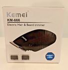 Km-666 Kemei Mini Electric Hair Beard Trimmer Piece Set Battery Operated