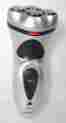 Li-141 Lax-max 4 Head Rechargeable Mens Silver Razor Shaver Side Burntrimmer Brush Pouch 180022001411