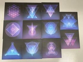 Limural Lm-y2 Lot Of 11 Northlane Node 10 X 7 Inch Limited Edition On Clear Vinyl
