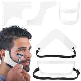 Li4749 Linkidea Beard Styling Shaper And Neckline Shaving Trimmer Guide Shaping Ha