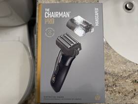 Manscaped 30-00160 The Chairman Pro Men S Foil Face Shaver - Two Interchangeable Blades