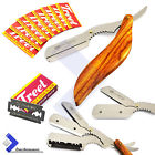 Men-safety-hair Shaver-trimmer-shave-beard-styling Medentra Wood Double Curved Style Hair Shaving Razor 0676676901424