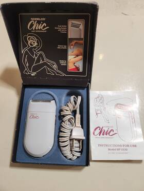Norelco Hp2132 Vintage 1982 Chic Lady Speedrazor Hp 2132 Womens Electric Shaver Works