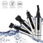 Nosetri4in1 Nose Hair Trimmer Waterproof Stainless Steel Sideburns Beard Eyebrow Clipper