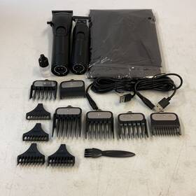 Novah Hcl-001 Black Professional Hair Clippers And Trimmer Kit For Men