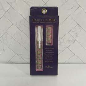Olivia Layne 190518175496 Hair Trimmer - Pink And Green Tropical Palm Fronds Plants Leaves