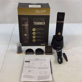 Yp-7032 Olov Mens Black 5v Rechargeable Waterproof Electric Hair Body Trimmer