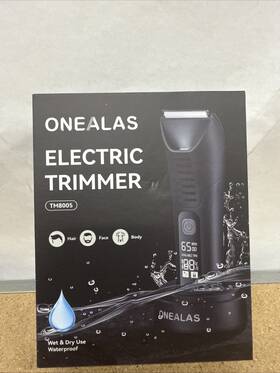 Tm8005 Onealas Body Hair Trimmer Beard For Men Electric Shavers Waterproof Shave