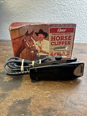 Oster 034264003323 Vintage Electromatic Model 23 Horse Animal Clippers Without Riginal Box Works