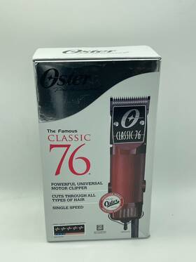 Oster 034264450592 Classic 76 Hair Clipper Comes With Blades Size 000 And 1