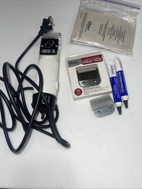 Oster 034264480346 Classic 76 Hair Clipper Professional Pro Salon Kryptec Snake Skin Color
