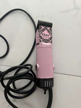 076076-555 Oster Classic 76 Hair Clipper Professional Pro Salon Pink With #2 Blade