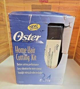 103582-000-000 Oster Pro Plus Home Hair Cutting Kit Model Tested Works