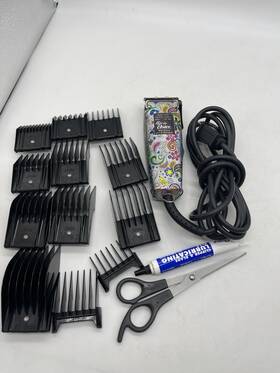 23-125 Oster Fast Feed Funkadelic Model With 12 Attachments And Blade Oil Tested