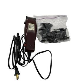 284-01b Oster Vintage Professional Model Hair Clippers Made In Usa And Attachments