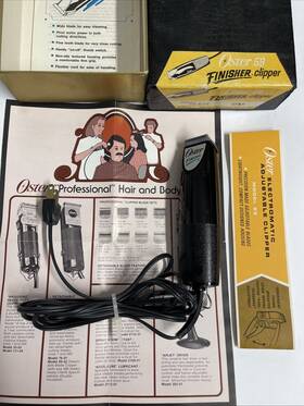 59-03e Oster 59 Finisher Hair Clipper Trimmer Electric Beard Neck Without Riginal Box