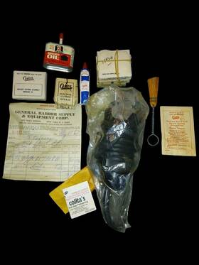 659648b Oster Vintage Model 10 Heavy Duty Progienic Corded Hair Clipper With Box And Extras