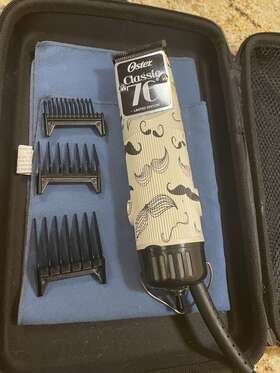 Oster 726670965639 Classic 76 Professional Clipper Famous Mustaches