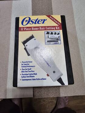 75815-116-002 Oster 12 Piece Home Hair Cutting Kit With Storage Case