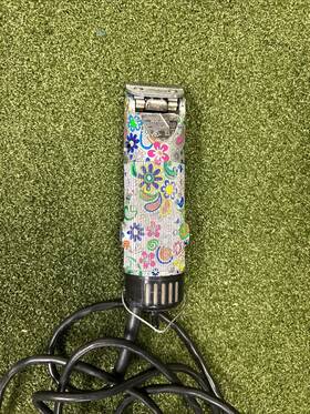 76076-298 Oster Limited Edition Vibrant Floral Hippy Colors Designs Classic 76 Used