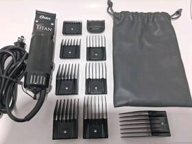 Oster 76076310002 Titan 2 Sp Universal Motor W Detachable Blades Black #000 And Other Sizes