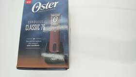 76076910 Oster Professional Cordless Hair Clippers Classic 76 For Barbers