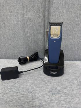 78023cl Oster Professional Fast Feed Cordless Adjustable Blade Clippers Blue #