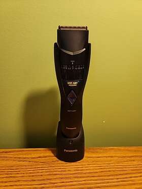 Er-gb370 Panasonic Cordless Moustache And Beard Trimmer Wet/dry Adjustable Used