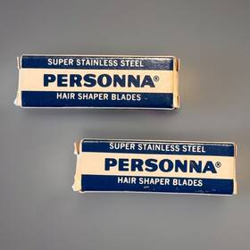 Personna 88-0215-0001-c Lot Of 2 Hair Shaper Blades 9 88-0215-0001 C
