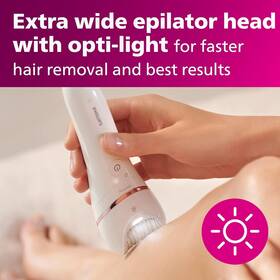 Philips 750200915740 Beauty Epilator Series 8000 5 In 1 Shaver For Women Pedicure Pc Missing